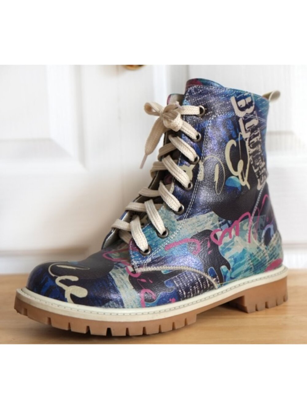 Goby "Music" lace-up boots